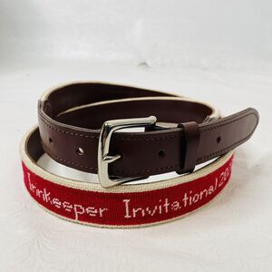 Innkeeper Invitational 2022 Needlepoint Belt Sz 44